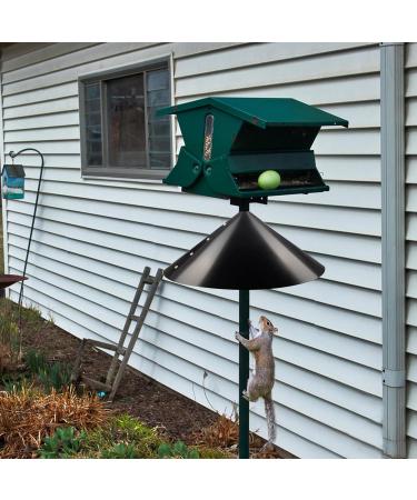 Wensdr 2 Packs Extra Large Squirrel Baffle for Bird Feeder Pole 18 Inches Outside Squirrel Guard Pole Mount Stopper Squirrel Snake Stopper - Buy Online on GoSupps.com