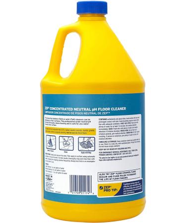 Zep Neutral pH Floor Cleaner 1 Gallon (Case of 4) - Concentrated All-Purpose Pro Cleaner - Buy Online on GoSupps.com
