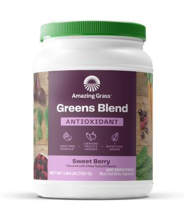 Amazing Grass Green Superfood Antioxidant Sweet Berry 24.7 oz (700 g)