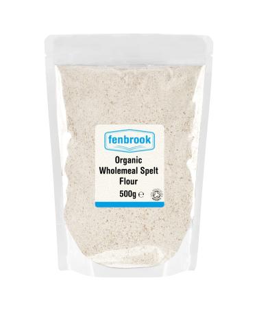 Organic Wholemeal Spelt Flour 500g | Certified Organic by Fenbrook Organic