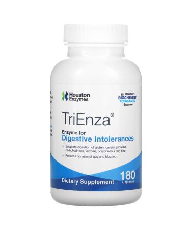 Houston Enzymes TriEnza with DPP-IV activity 180 capsules