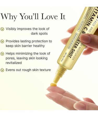  NTHFECG Retinol Shot Set of 2 firming serums rich in vitamin C against wrinkles and fine lines tightens pores for facial skin and eyes - Buy Online on GoSupps.com