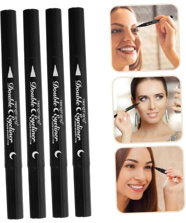 Gogogmee 4pcs Smudge Resistant Eyeliner Ink Liner Makeup Makeup Pencils for Eyes Abs - Buy Online on GoSupps.com