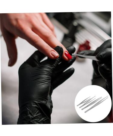 Buy Angoily 8 Pcs Tweezers Set - Stainless Steel Jigsaw Round Head Tissue Pliers - 30x1.5cm - International Shipping - Buy Online on GoSupps.com