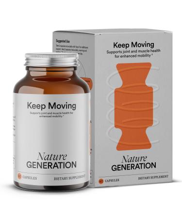 Nature Generation Organic Turmeric Curcumin with Black Pepper & Boswellia Extract High Absorption Turmeric Capsules for Joint Comfort Mobility & Muscle Recovery 60 Capsules