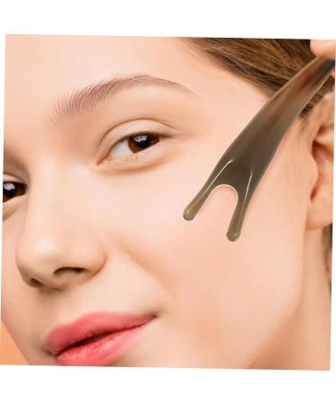 HAPINARY 1pc for Neck Facial Scraping Horn Roller for Face Horn Guasha Boards Scraping Tool Body Scraper Jade Roller Face Plate Guasha Facial Board Scraper Board Horns - Buy Online on GoSupps.com