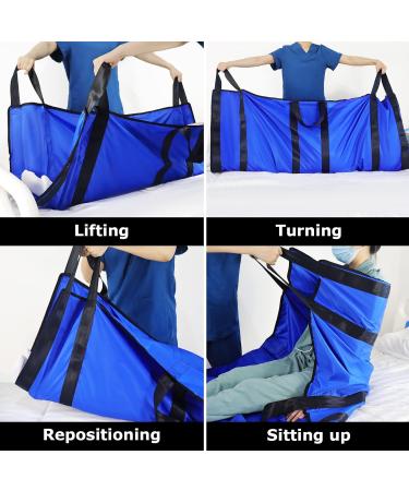 Loschen Positioning Bedding - Waterproof Reinforced 6 Handles Double-Layer 58x40in | Ideal for Patients & Disabled Care - International Shipping Available - Buy Online on GoSupps.com