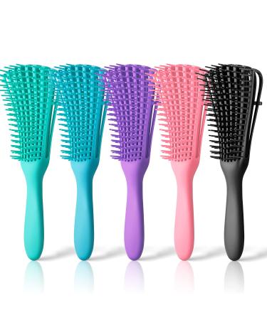 Beature Detangling Brush 2Pcs - Curly Hair Detangler for Thick, Wet Hair - Green - Women and Kids - 3a to 4c - Buy Online on GoSupps.com