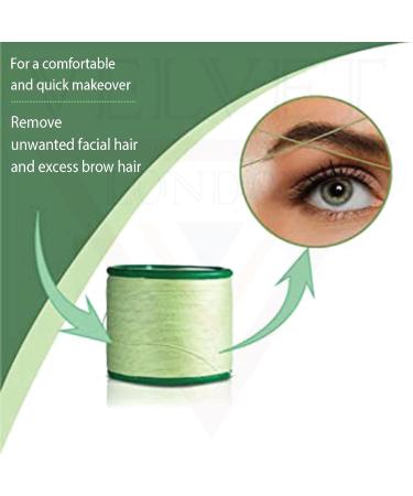 Velvet London Cotton Eyebrow Threading Thread Antiseptic and chemical free Eyebrow Threading Thread for sensitive skin to remove hair from upper lip chin and forehead (6pk) - Buy Online on GoSupps.com