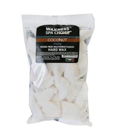 Waxness Spa Choice Coconut Hard Wax 2.2 lb - Rosin Free Multidirectional Formula - Buy Online on GoSupps.com