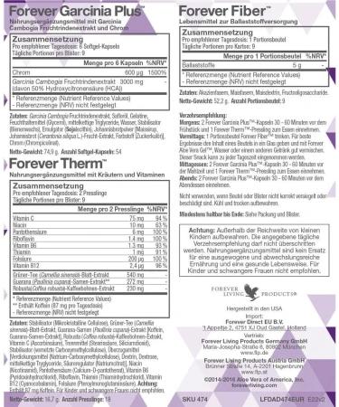 Forever Living C9 Vanilla Weight Management Program | Body Cleansing & Healthy Lifestyle - Buy Online on GoSupps.com