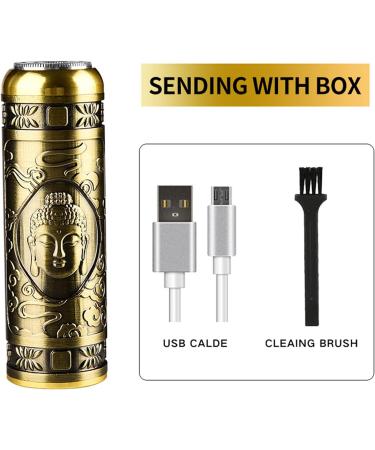 Electric Razor for Men - Mini Portable USB Rechargeable Beard Trimmer & Cordless Electric Shaver - Buy Online on GoSupps.com