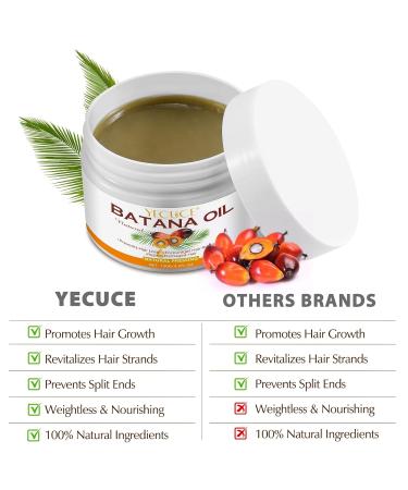 Organic Batana Oil for Hair Growth | 100% Pure Natural & Unrefined - Prevent Hair Loss & Boost Thickness - Buy Online on GoSupps.com