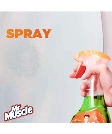 Mr Muscle Platinum Window & Glass Cleaner Spray 750ml - 1 Pack - Buy Online on GoSupps.com