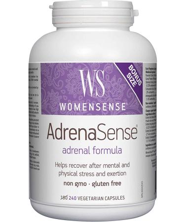 WomenSense AdrenaSense Adrenal Support Formula (2 Pack) Each contain 240 VCaps