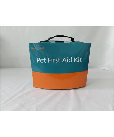 Pet First Aid Kit Veterinary First Aid Bag for Dog Cat Rabbit Animal with Otoscope Perfect for Home Care and Outdoor Travel Emergencies - Buy Online on GoSupps.com