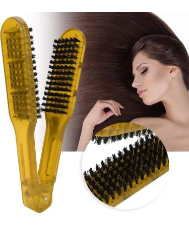 Plywood Comb Hair Straightener - V-Shape Styling Tool for Home & Barber Shops | International Shipping Available - Buy Online on GoSupps.com