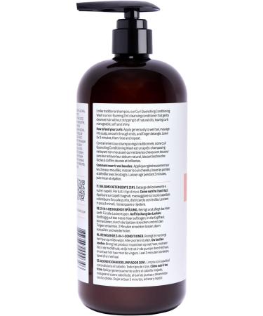 Curlsmith Curl Quenching Conditioning Wash - Nettoyant Co-wash co-wash sans sulfates pour tous types de boucles v gan et non test sur les animaux (32 oz) Curlsmith Curl Quenching Conditioning Wash - Jumbo - Buy Online on GoSupps.com