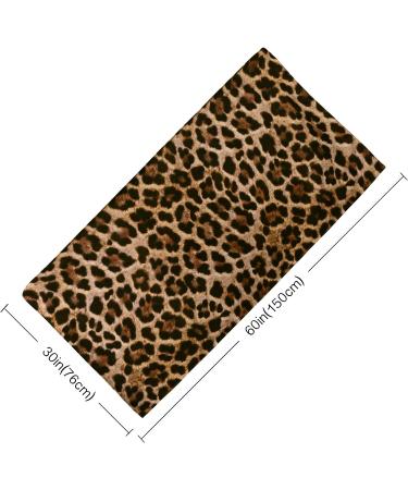 Oversized Cheetah Print Beach Towel - Lightweight Microfiber, Quick Dry 30X60 Towel for Women - Multipurpose Sand Free Towel for Pool, Bath, Yoga, and Swim - Leopard Cheetah Gifts - Buy Online on GoSupps.com