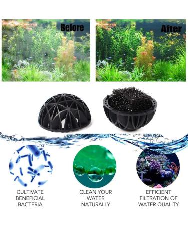 OSATNB 100 Bioco Balls for Ultra Quiet 4-in-1 Aquarium Filter | Best for 500-1800L/h - Improve Your Aquarium s Filtration - Buy Online on GoSupps.com