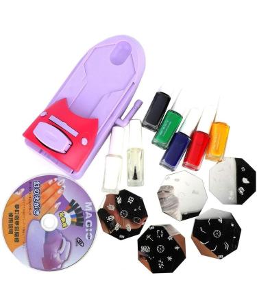 Manicure Printer - Nails Girls Nail Pattern Printer Time-Saving Nail Printer Easily Use for Dating Working Travelling Gathering Wedding - Buy Online on GoSupps.com