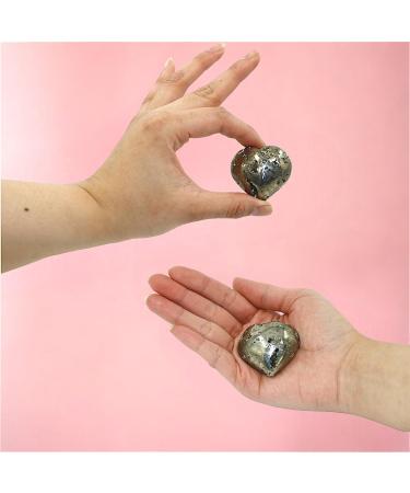 Zack & Milo Cluster Pyrite Heart with Lapis Lazuli Runes Stones Set | Fool's Gold Pyrite Cluster Heart Stone for Healing Crystal Reiki Vastu Chakra Meditation Positive Energy - Buy Online on GoSupps.com