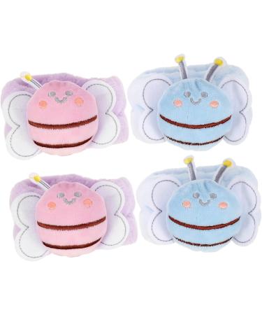 minkissy Car Diffuser 16 Pcs Face Wash Wristband Wrist Cuffs Bee Suit Comfortable Wristbands Shower Wristbands Elastic Hair Bands Towel Wristbands for Washing Face Flannel Armband Portable - Buy Online on GoSupps.com