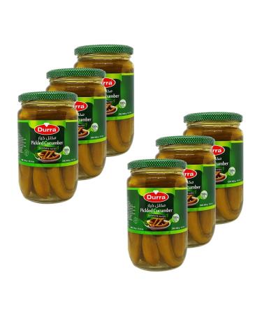 Lot 6x Pickled Cucumber - Jar 720g