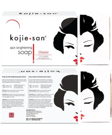 Kojie San Skin Brightening Soap - Original Kojic Acid Soap for Face & Body - Cosmetic Soap for Beautifully Fresh Skin (135g Bar) - Buy Online on GoSupps.com