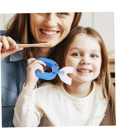 Tovinanna 4-Piece U-Shaped Cartoon Toothbrush Set for Kids | Delightful Manual Children's Toothbrushes & Accessories - Buy Online on GoSupps.com