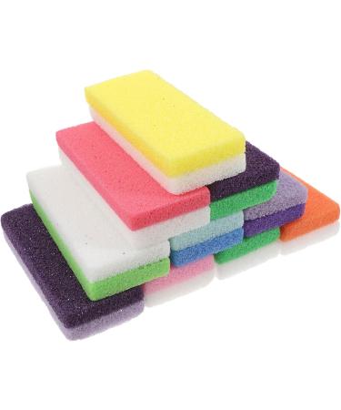 10 Pi ces Pierre Exfoliante Double Face Pour Callosit s Et Peaux Mortes Soins De P dicure Pour Talons - Buy Online on GoSupps.com