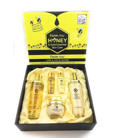 Farm Stay Honey & Gold Essential Skin Care 3-piece Gift Set