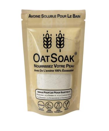 OatSoak Flocons d'avoine solubles pour le bain. Fabriqu avec 100% de flocons d'avoine cossais. Convient aux peaux sujettes l'ecz ma au psoriasis aux coups de soleil et la sensibilit .