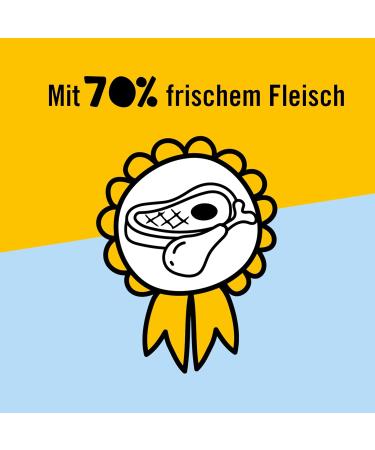 Dogs'n Tiger Freigeist Wet Cat Food with Chicken Salmon and Carrots Grain Free Added Sugar Artificial Colours Flavours and Preservatives Optimal Tolerance 6 Cans - Buy Online on GoSupps.com