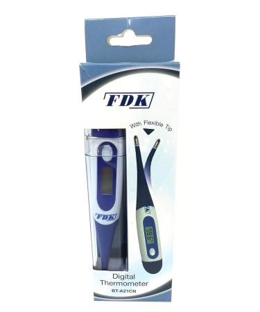 Flexible Tip Digital Fever Alarm Thermometer - Oral Rectal & Underarm Use | Fast Shipping Worldwide - Buy Online on GoSupps.com
