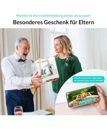 Birdfy Bird Feeder with Camera - AI Detection Video Recording & Solar Powered - Ideal for Wild Bird Feeding - Buy Online on GoSupps.com