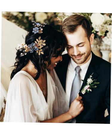 minkissy 10 Sets Bridal Headwear Pearl Wedding Hair Accessories Bridal Hair Clip Side Bridal Tiaras Rhinestone Barrettes Bridal Hair Accessories Flower Claw Clips Hair Pin Comb Bride Dress - Buy Online on GoSupps.com