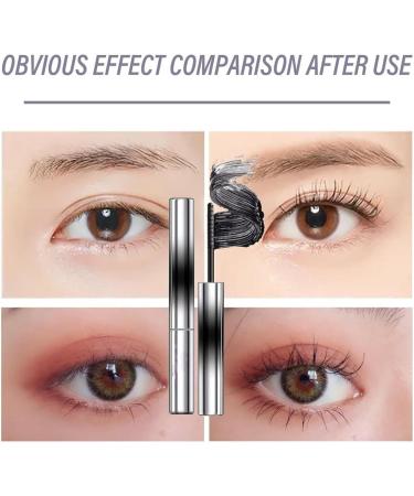 Lashtitan Iron Wand Mascara 3D Curling Eyelash Iron Mascara Metal Wand Mascara Lengthening And Volumizing Mascara Long-Lasting Waterproof And No Smudge Mascara(Black) - Buy Online on GoSupps.com