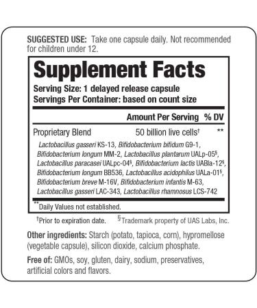 Kyolic Kyo-Dophilus Max Probiotic 50 Billion CFU - 14 Vegetarian E-Z Packs Capsules - Buy Online on GoSupps.com