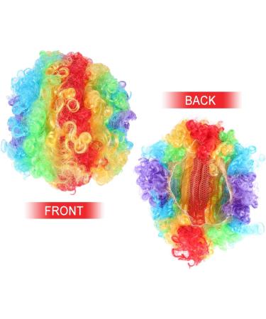 LALAFINA Halloween Costume Cosplay Accessories Jester Costume 1Pc Funny Stylish Masquerade Clown Party Prop Hair Performance for Fans Costume Cosplay Wig - Buy Online on GoSupps.com