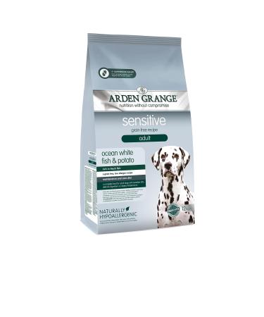 Dog food – Arden Grange Adult sensitive Ocean White Fish and potatoes 12 kg