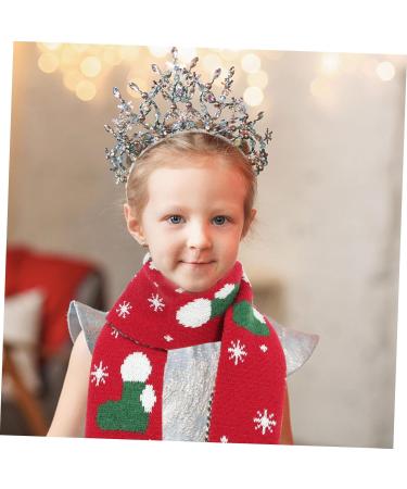 Elegant Subsofan Winter Scarf for Women | Red Christmas Scarf | Holiday Gift for Children | 124x19cm - Buy Online on GoSupps.com