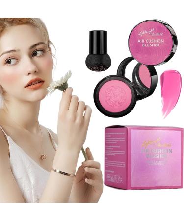 Cream Cheek Blush Rosy Blush Makeup Kissing Lightweight facial color enhancer Lightweight liquid with mirror Portable Compact Mirror Blusher Velvet cheek tint with radiant glow - Buy Online on GoSupps.com