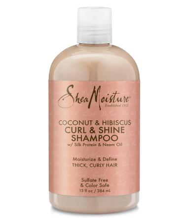 Shea Moisture Coconut & Hibiscus Curl and Shine Set - 13 oz Shampoo 13 oz Conditioner 8 oz Curl Milk | International Shipping Available - Buy Online on GoSupps.com