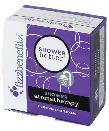 Fizzbenefitz Aromatherapy Shower Bombs - Unwinding Steamer Tablets Release Scents in Warm Water - Bath Bomb for The Shower Creates a Soothing Vapor - Vaporizing Soothers