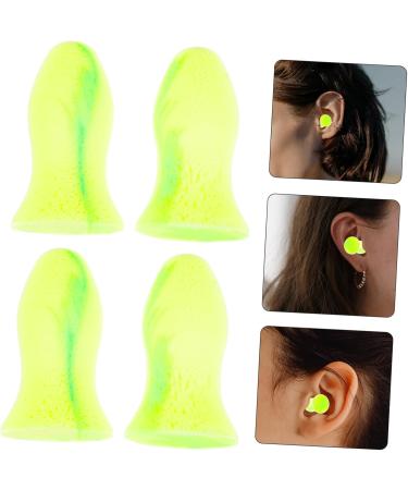 FOMIYES Green Earbuds for Snoring | Noise-Cancelling Sleep Plugs | Comfortable & Soft for Travel | 2 Pairs - Buy Online on GoSupps.com