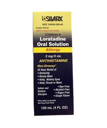 LORATADINE Childrens LIQ***SIL 4 OZ