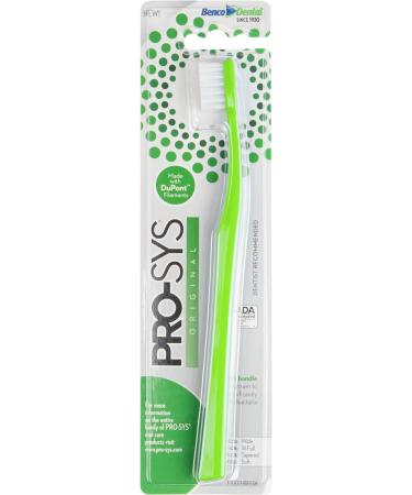 PRO-SYS Soft Toothbrush for Sensitive Teeth & Gums - ADA Accepted - Pack of 4 - Buy Online on GoSupps.com