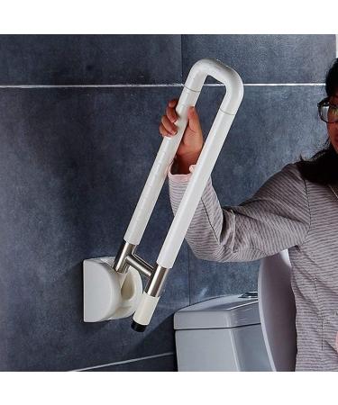 Bathroom Grab Bar Safety Support Rail Bathroom Wall-mounted Foldable Safety Grab Bar Old People Non-silp Safety Support Grab Bar Shower H - Buy Online on GoSupps.com