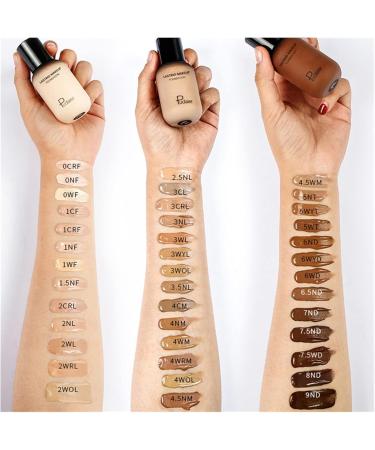 Small Bottle Makeup Holding Natural Liquid Foundation Concealer BB Cream moisturizer (Color : 5WT Size : A) A 5wt - Buy Online on GoSupps.com